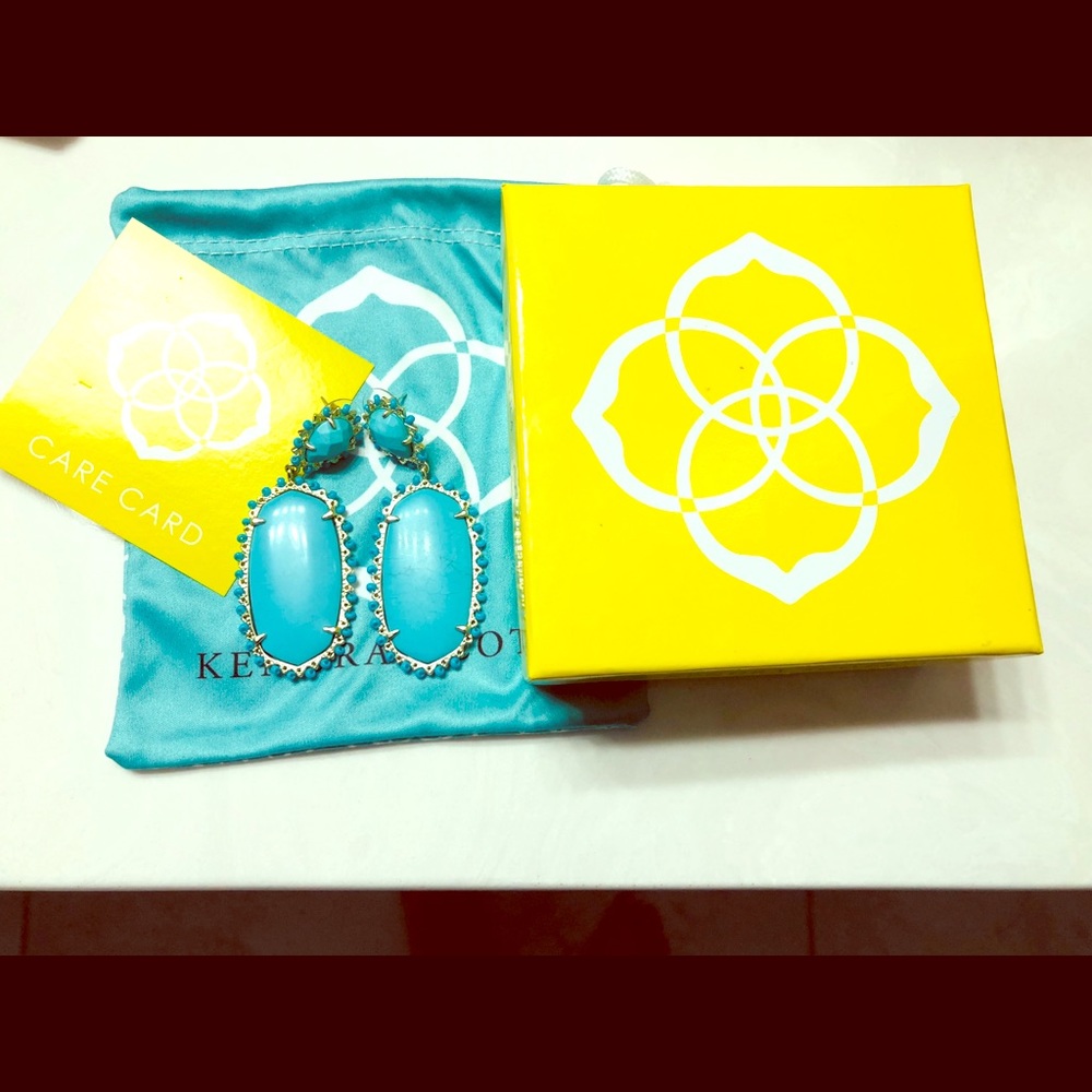 Kendra Scott Turquoise Parsons Earrings